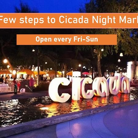 Highest Floor Close To Cicada And Tamarind Night Market Lahabana Condo หัวหิน ลาฮาบาน่า คอนโด ชั้นบนสุด ติดกับตลาดซิเคด้าและตลาดแทมมารีน ภายนอก รูปภาพ