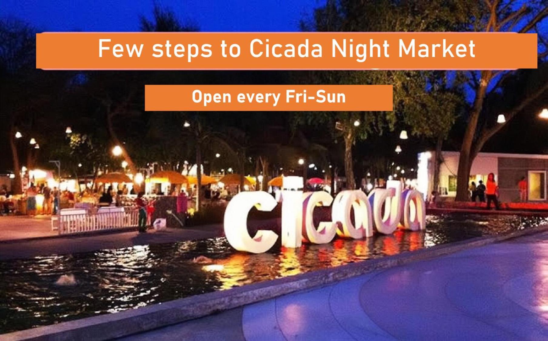 Highest Floor Close To Cicada And Tamarind Night Market Lahabana Condo หัวหิน ลาฮาบาน่า คอนโด ชั้นบนสุด ติดกับตลาดซิเคด้าและตลาดแทมมารีน ภายนอก รูปภาพ